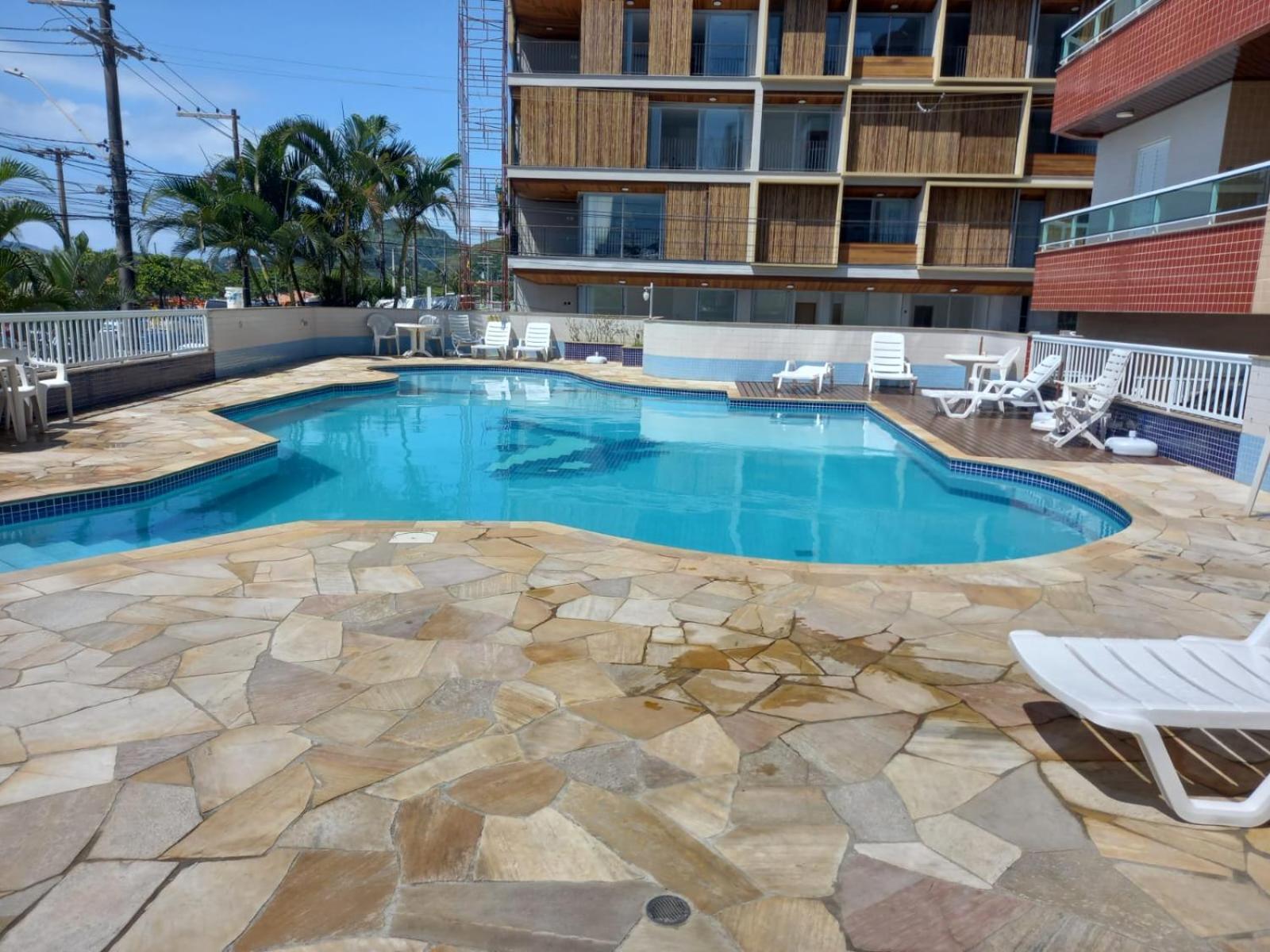 Apartamento De Frente Para O Mar Ubatuba Kültér fotó